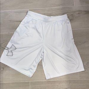White Under Amour Shorts